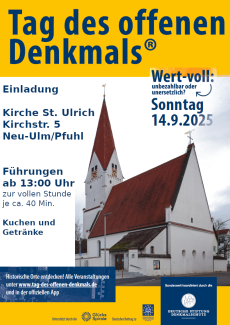 Tag des offenen Denkmals 2025 
