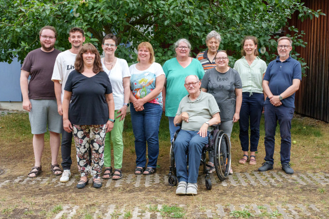 Gruppenfoto des Kirchenvorstands der Kirchengemeinde Steinheim von 2026